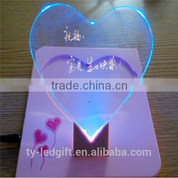 Led lovely car message board mini LED message Board