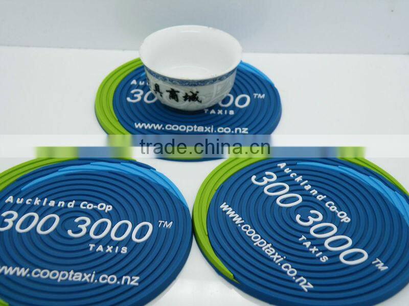 silicone rubber drink coasters