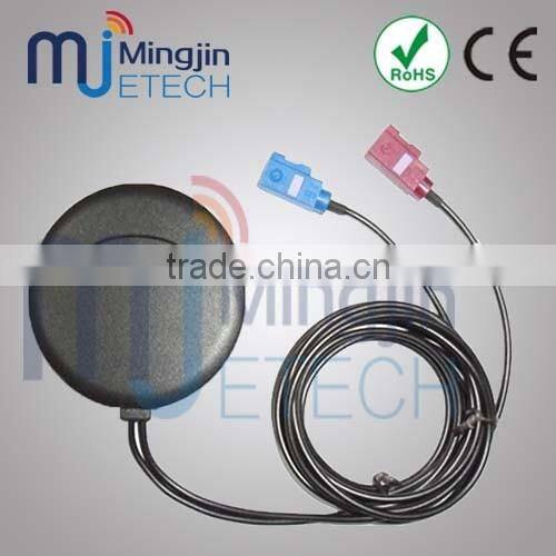 magnetic adhesive GPS GSM Combo Antenna with FAKRA connector
