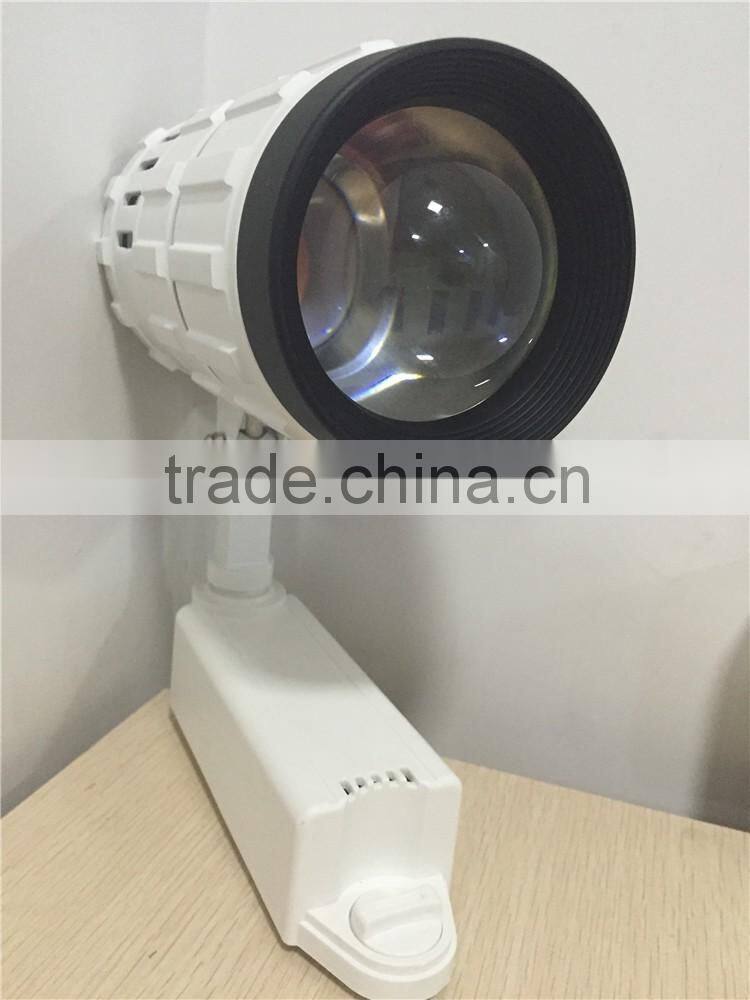 24W Black LED COB Track Light for shopping light