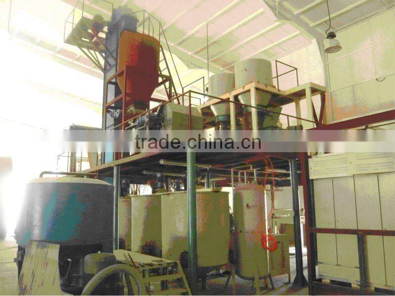 Paper faced gypsum board production line