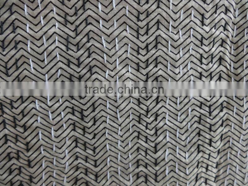 Hand Block Print Cotton Bedspread