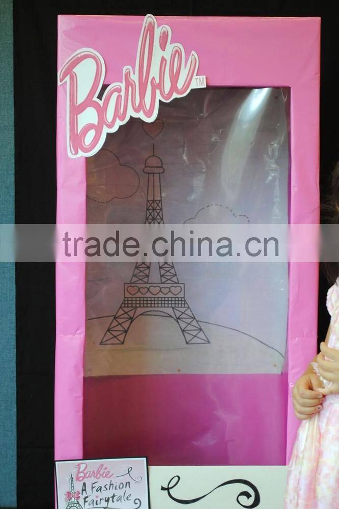 Christmas gift barbie doll packaging box hot sale