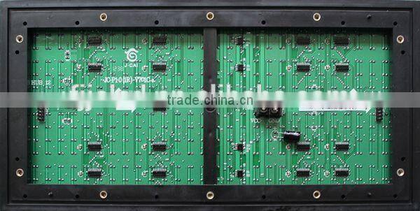 P10 outdoor red monochrome led display module