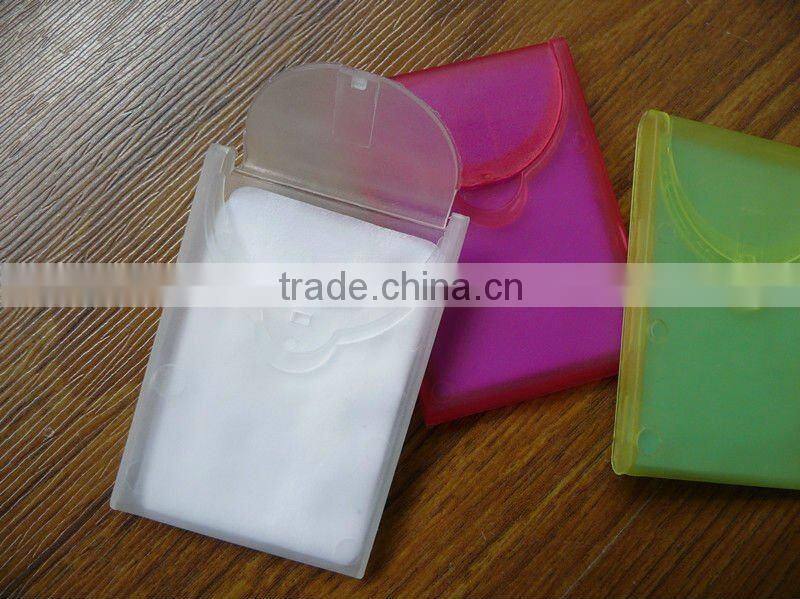Cheap promotion Plastic paper soap sheets