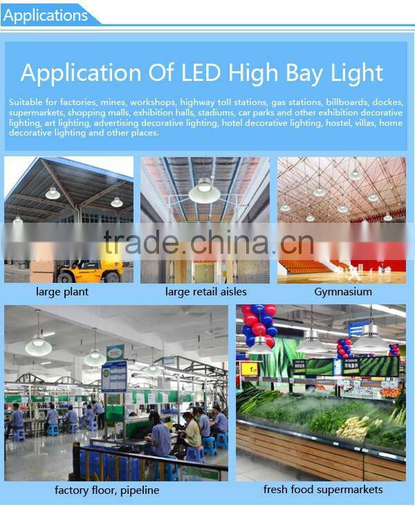 CE RoHS approved SMD 150W led industrial light led high bay light RA>80