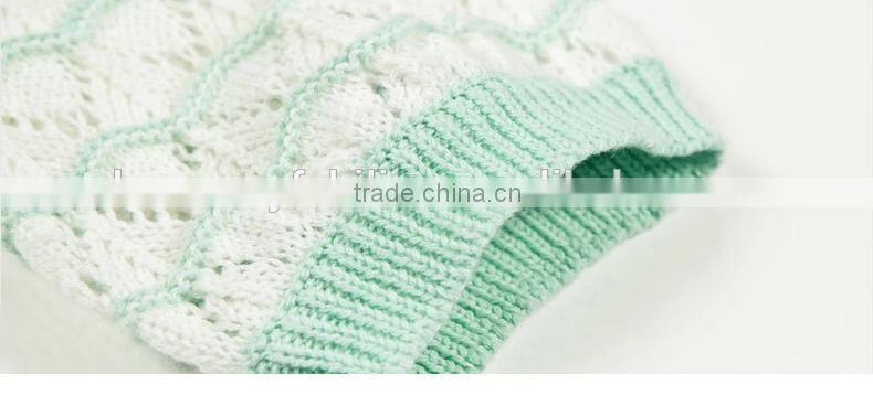 new spring water ripple medium slim Strapless sweater hedging custom design sweater