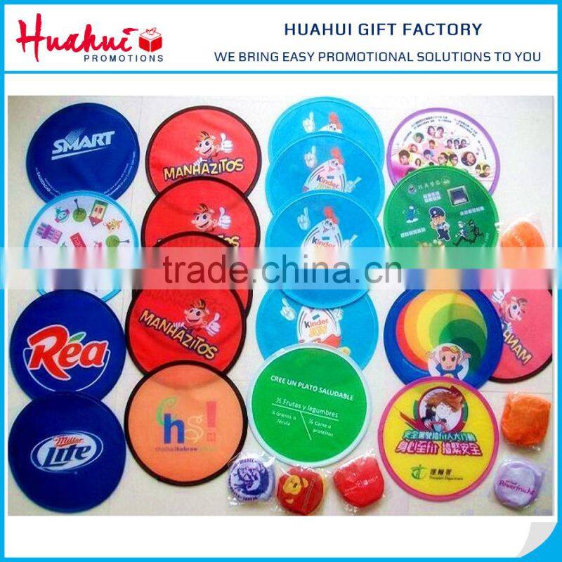 Nylon Inflatable Frisbee for Brand New Promotion