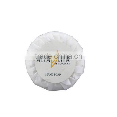 2015 hot sale mini size hotel round soap