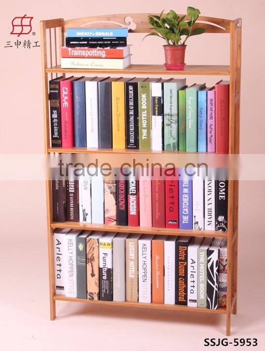 modern wooden large storage capacity home furniture type bookcase , bookshelf of China