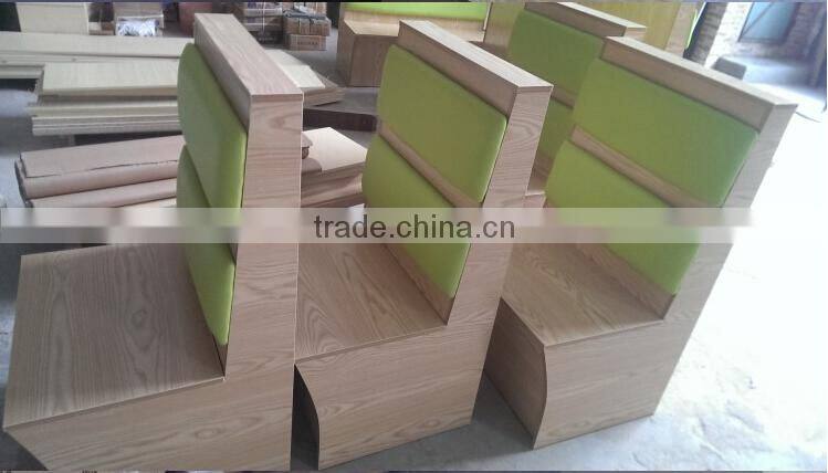 double restaurant booth/booth seating/restaurant furniture