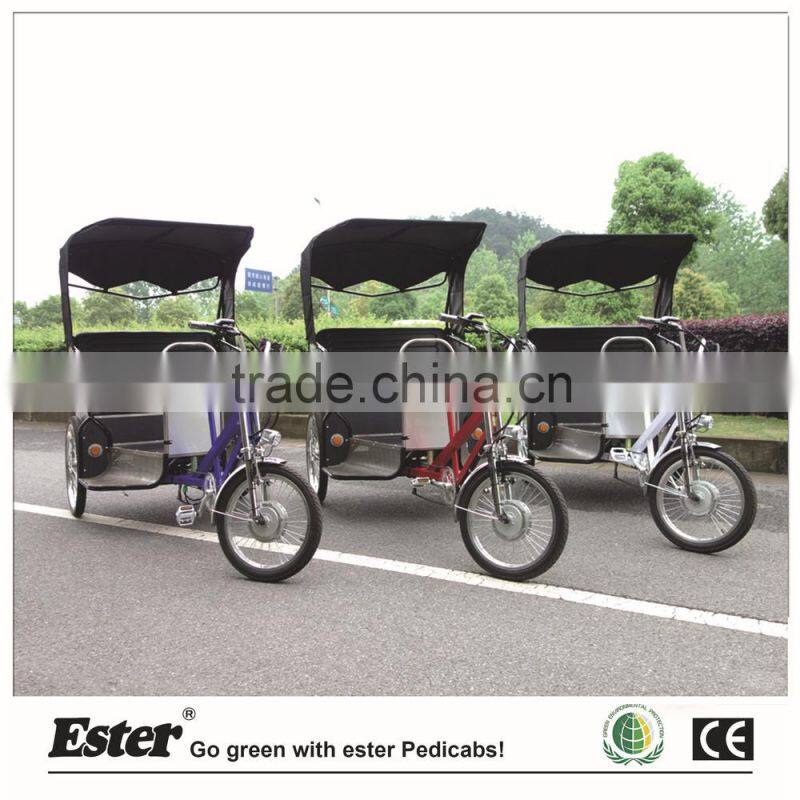 Electric ESTER Tricycle Rickshaw with LED light 8 FUN motor