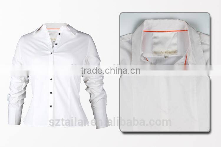 Clothing supplier High quality Custom Casual silk blouse models