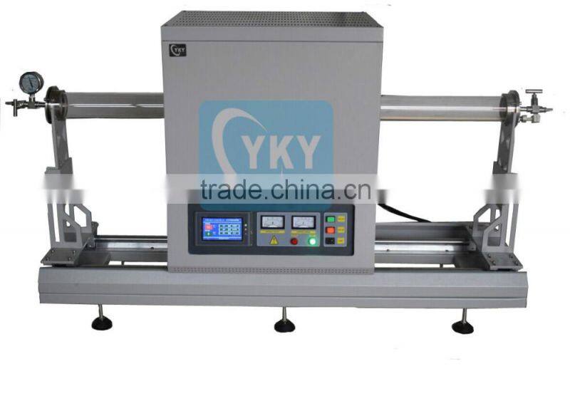 Laboratory 1600 C PID automatic control High temperature Heating Tubular Furnace