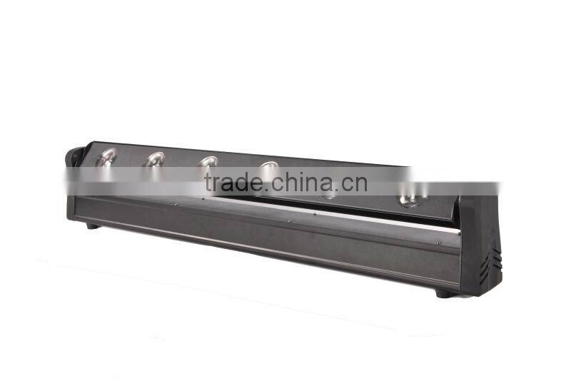 Led beam light moving bar 6x10w night club effect light