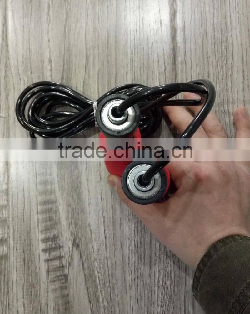 2016 the new high quality bearing jump rope with foam handle