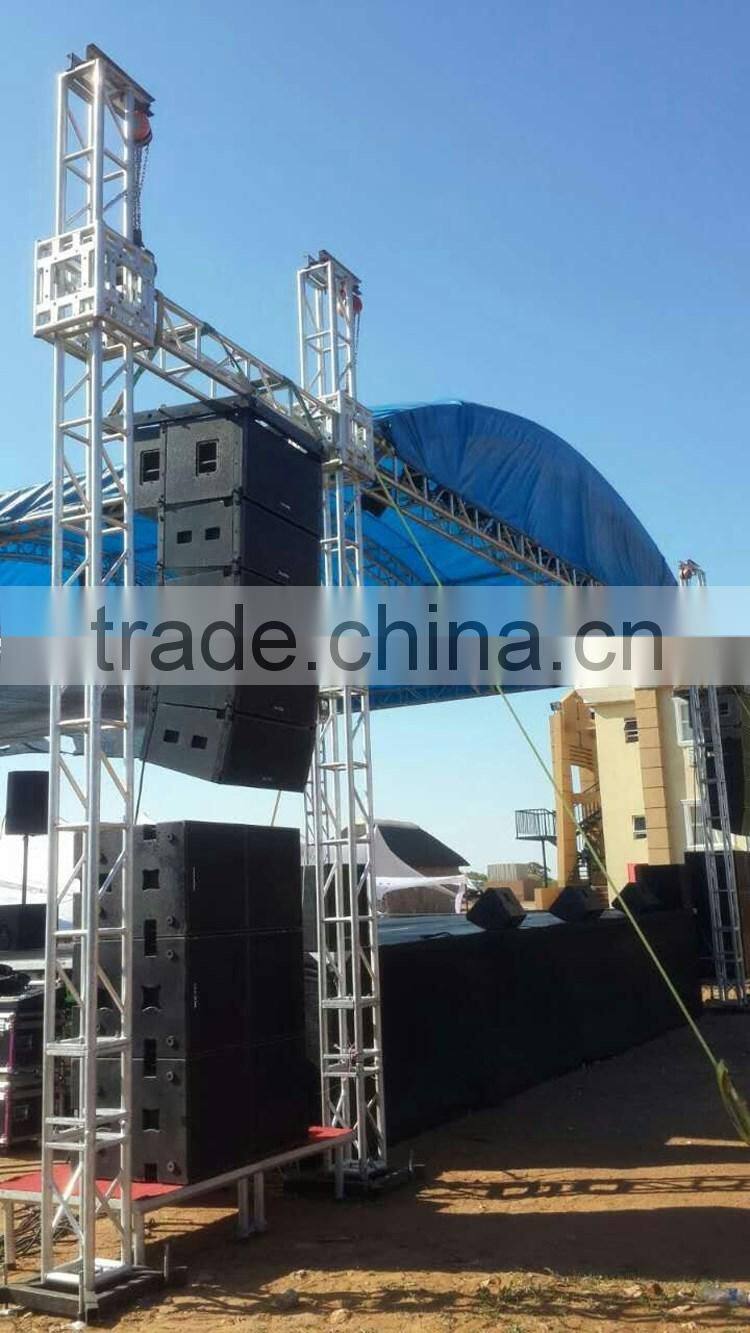 2 way powered line array speaker with DSP