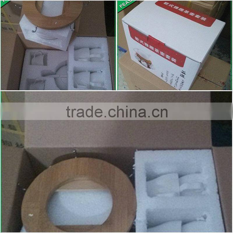 popuplar Europe style super white teapot for sale