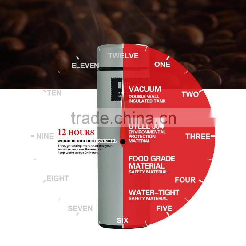 promotional christmas gift businessvacuum cup SS double wall thermos jug