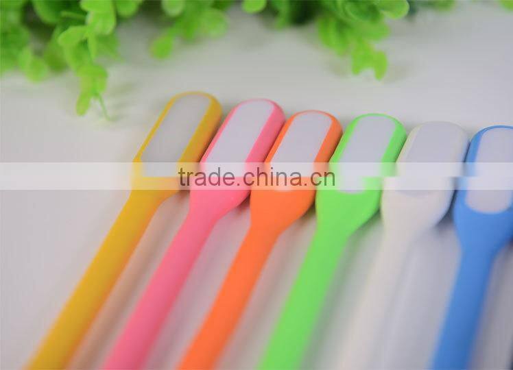 Customized logo printing led usb light, multi color flexible usb led light, wholesale price mini usb light