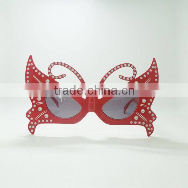 Good Quality Party Sunglasses for Fashion Lady/ Butterfly Shaped