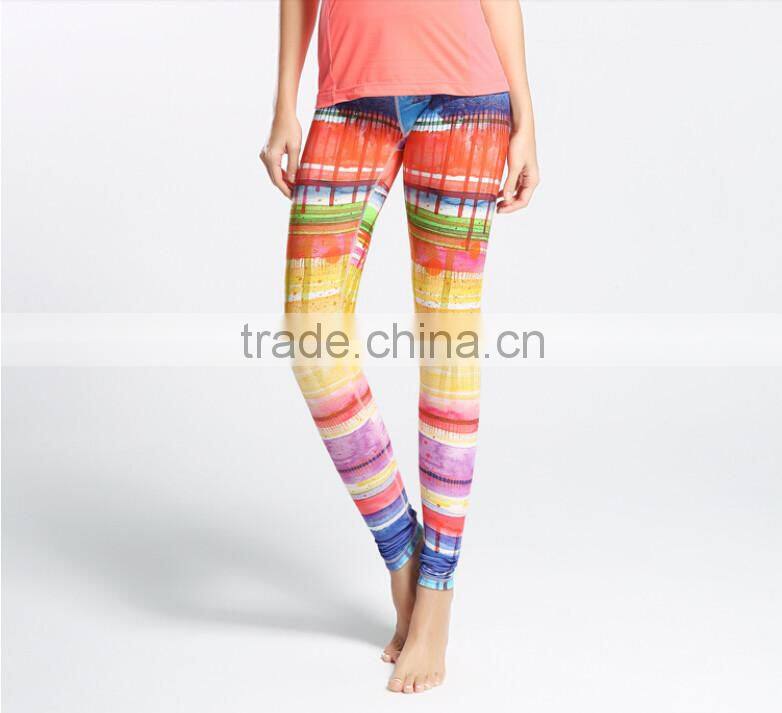 sublimation yoga legging black girls wearing yoga pants