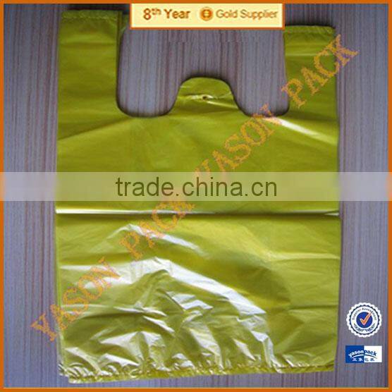 Plastic Supermarket Shopping Vest Bag