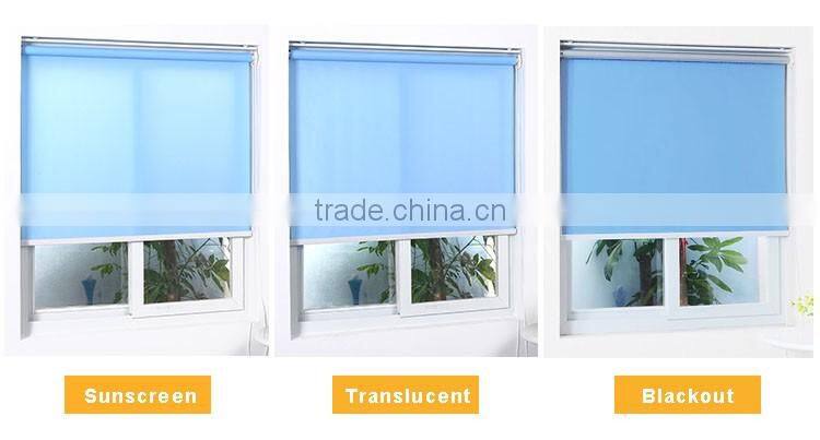 new design printed softextile dim out roller blind fabric