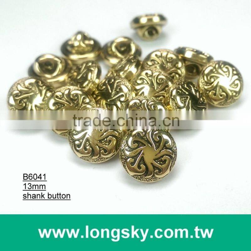 (#B6046/13mm) cloud pattern small shank buttons for stylish garment