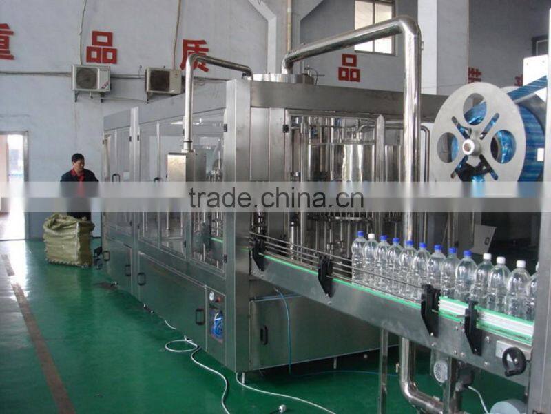 Automatic Juice Bottle Washing, Filling and Capping 3 in1 Machine
