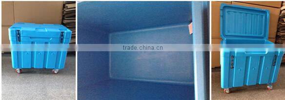 310L Plastic Insulated Dry Ice Cooler Chest, Insulated Ice Containers for dry ice