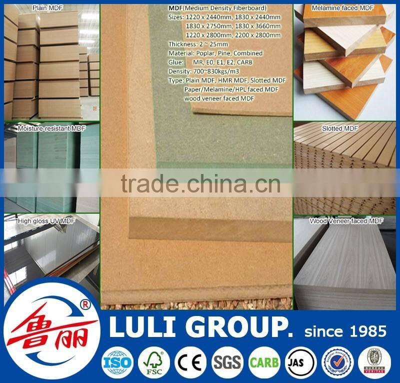 mdf badeboard from china luli group wood manufacturer mdf
