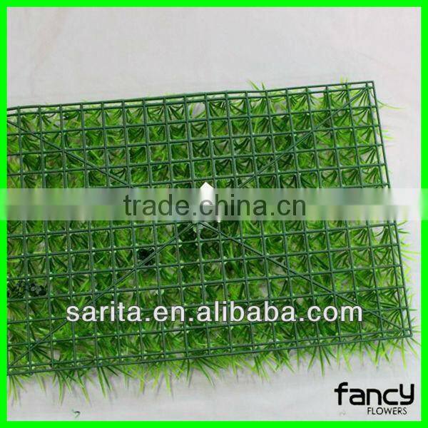 artificial fake carpet turf grass with small flowers