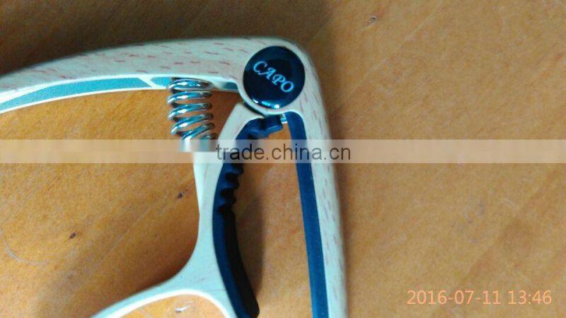 New Guitar Capo in Wooden Color With Screwdriver Design