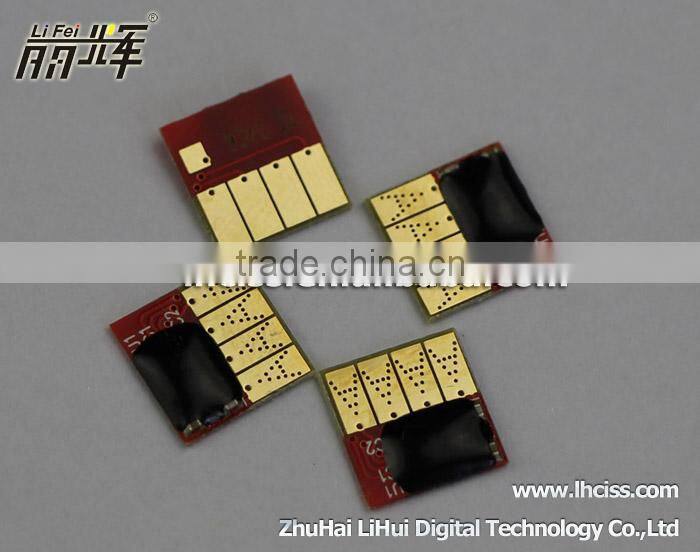 Zhuhai Lifei show ink level reset chip for Hp932/933 for Hp7612 printer