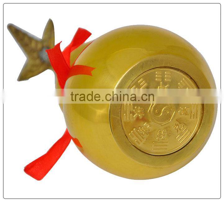 Feng Shui Product Wu Lou Gourd, bronze material wu lou