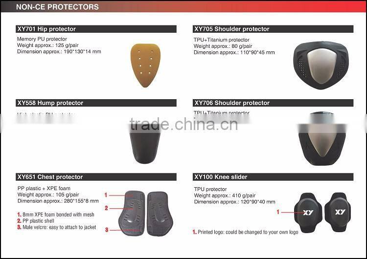 CE approved insert elbow under body armour for motorcycle jacket