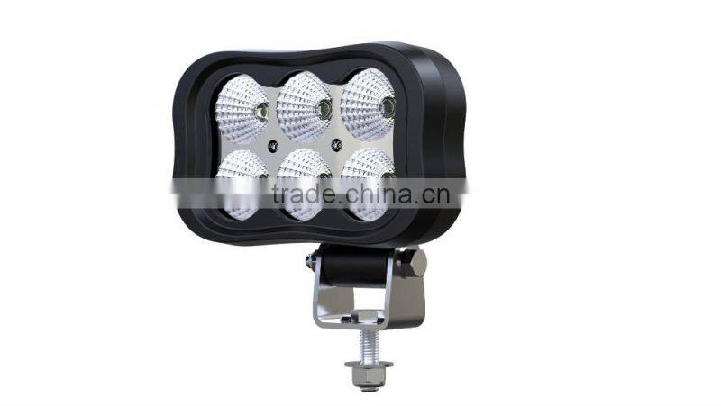 Factory direct offer Oledone 6" 30W rectangular agricultural machinery offroad truck tractor LED work lamp