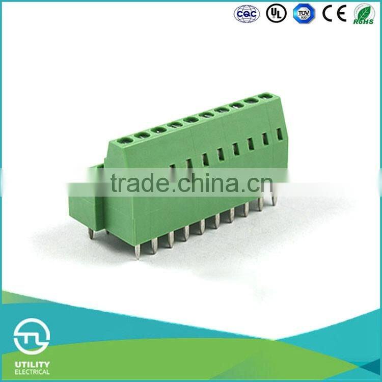 UTL Our Company Want Distributor European PCB Screw Terminal Board Block 3.5mm