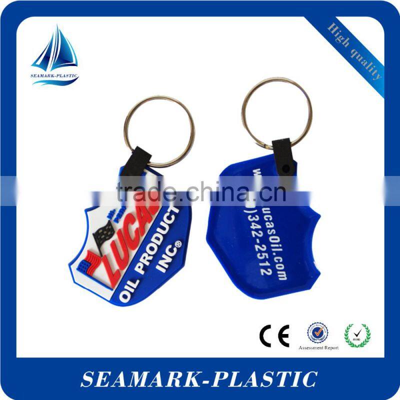 2016 popular custom made rubber funny cartoon keyrings for promotion