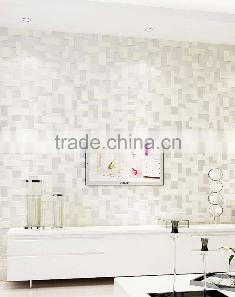 Toprate(TM) Super Large kermesinus 20.86 inches by 254 inches long murals non-woven SILVER WALL PAPER WALLPAPER ROLL