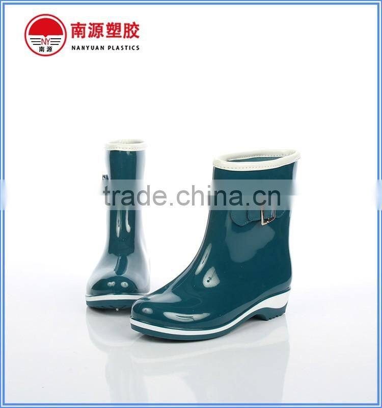 Fashion women ankle rain boots