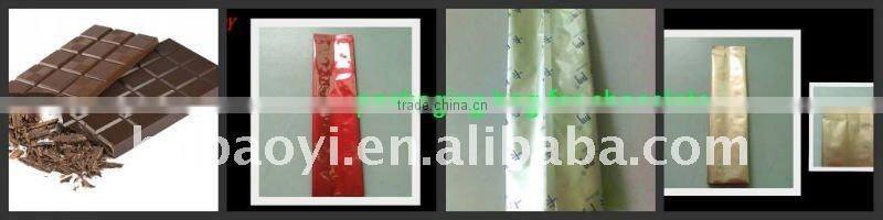 laminated plastic packing bag for chocolate and other snack (alibaba China)