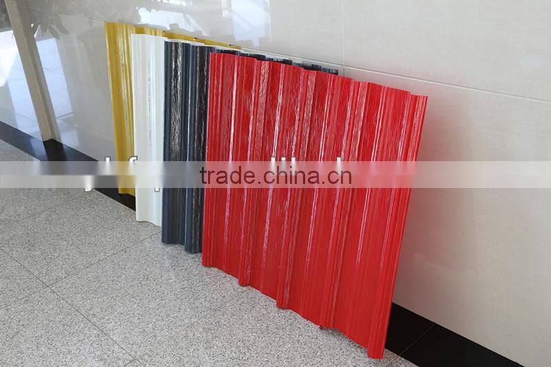 4mm frp blue corrugated sheet for industrial used