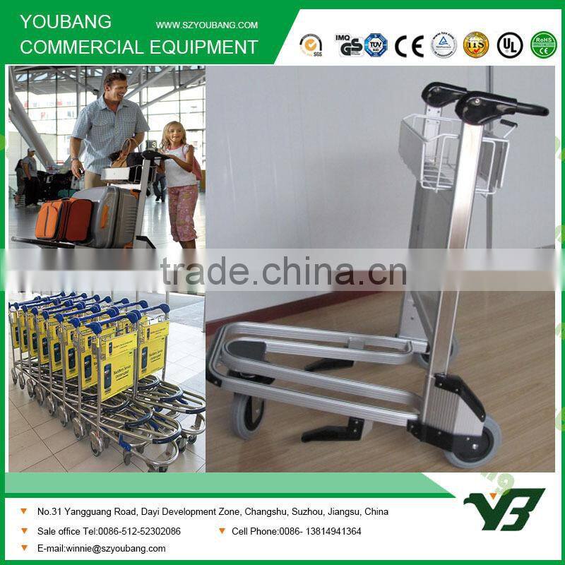 high security airline luggage trolley