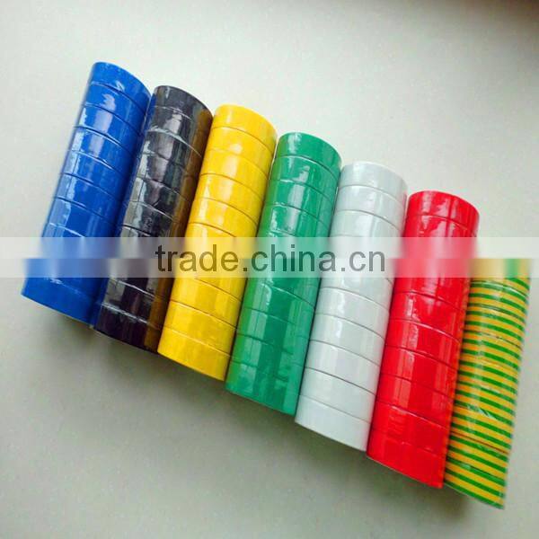 Black PVC adhesive tape electrical insulator tape