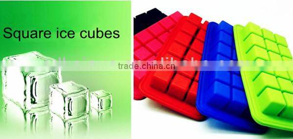 food grade custom silicone flash ice cube