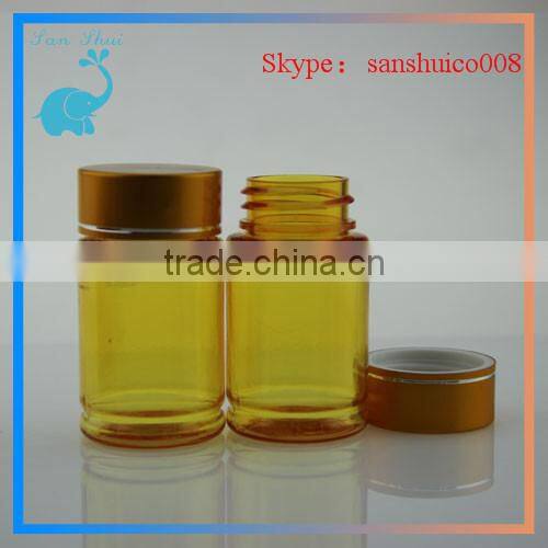 ISO8317 certificate Empty Medicine pill Bottle with flip cap