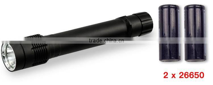 High Quality 1000 Lumen xm l2 Ip68 Professional Diving Flashlight for explore