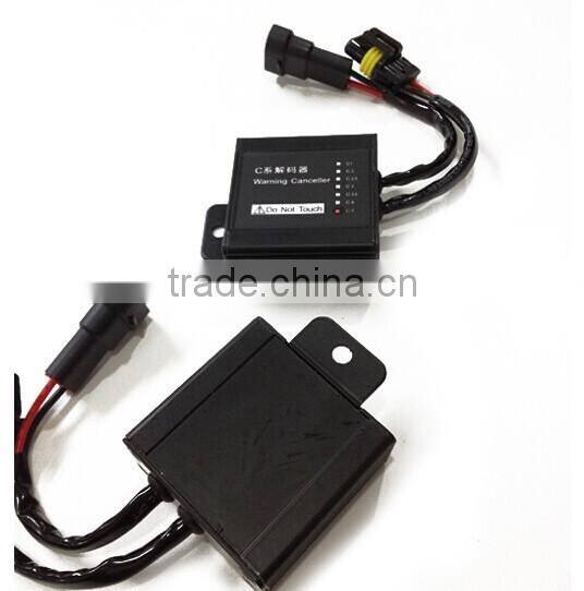 35w Hot selling Model C4 HID Warning Canceller Decoder Special for Germany vehicle Ope* series C3.5 C4 C5 hid canceller